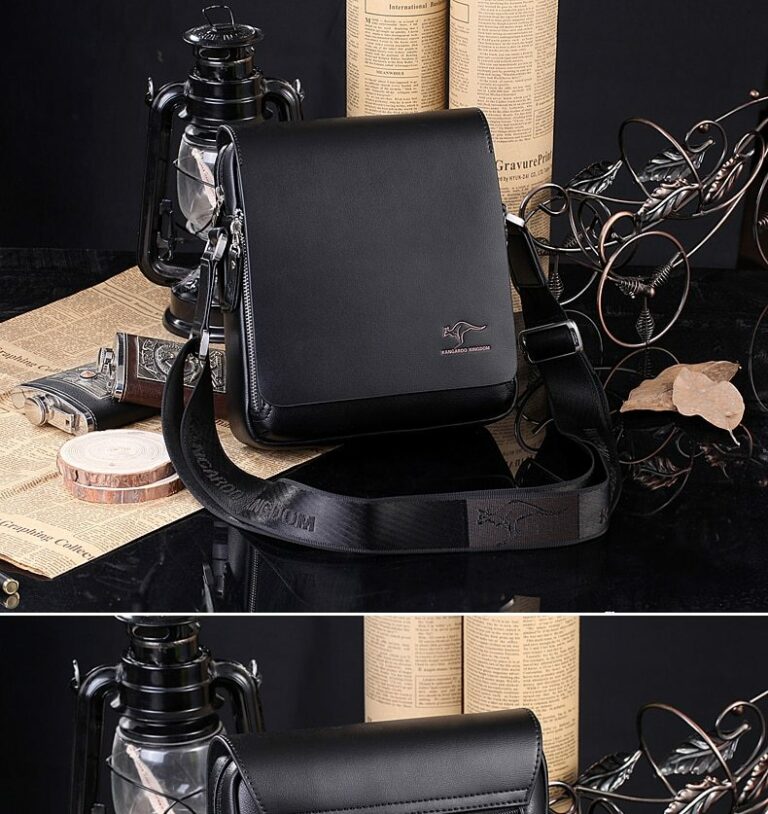 Men's Messenger Bag shoulder bag design elegant fits tablet – Bild 8