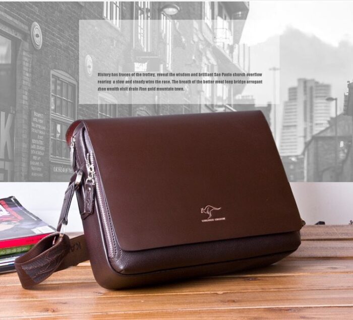 Men's Messenger Bag shoulder bag design elegant fits tablet – Bild 10