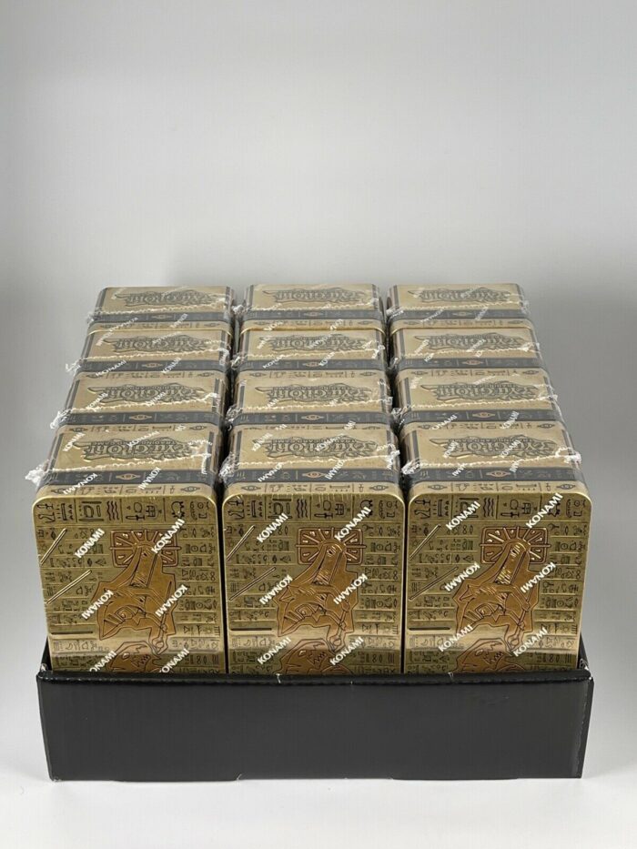12 x Yugioh Mega-Tin 2021 Case - Tin of Ancient Battles DE - 1. Auflage – Bild 1