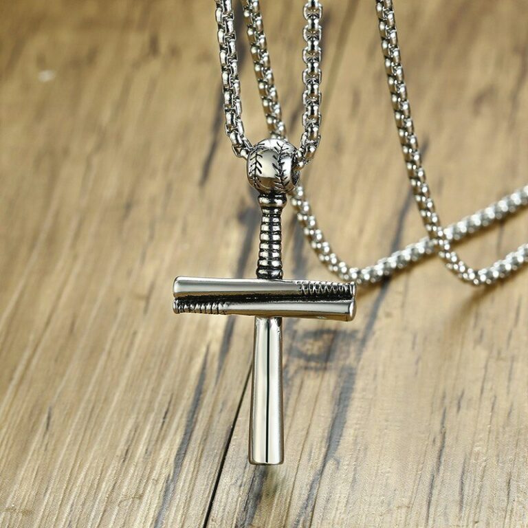 Genial-Baseball-Spieler-und-Gestapelt-Baseballs-Bat-Kreuz-Anhaenger-Halskette-Edelstahl-Glauben-Maennlichen-Schmuck-24in-2.jpg Genial Baseball-Spieler und Gestapelt Baseballs Bat Kreuz Anhänger Halskette Edelstahl Glauben Männlichen Schmuck 24in – Bild 3