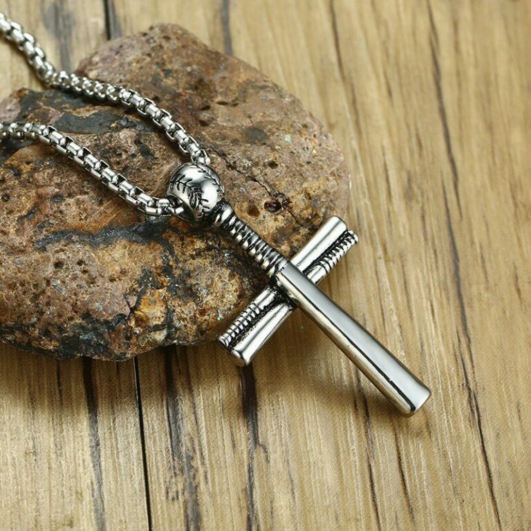 Genial-Baseball-Spieler-und-Gestapelt-Baseballs-Bat-Kreuz-Anhaenger-Halskette-Edelstahl-Glauben-Maennlichen-Schmuck-24in-4.jpg Genial Baseball-Spieler und Gestapelt Baseballs Bat Kreuz Anhänger Halskette Edelstahl Glauben Männlichen Schmuck 24in – Bild 5