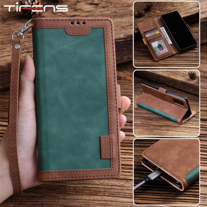 Flip Wallet Case For Xiaomi Poco X3 M3 10T 11 CC9 E Lite Redmi 9A 9C K20 Note 10 S 9 9S 9T 8T 8 7 Pro Max Phone Cover – Bild 1