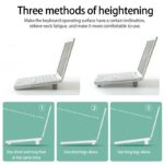 Laptop Kühl Füße Wärmereduktion Beinset Kühler Ständer Halter Notebook Zubehör – Bild 5