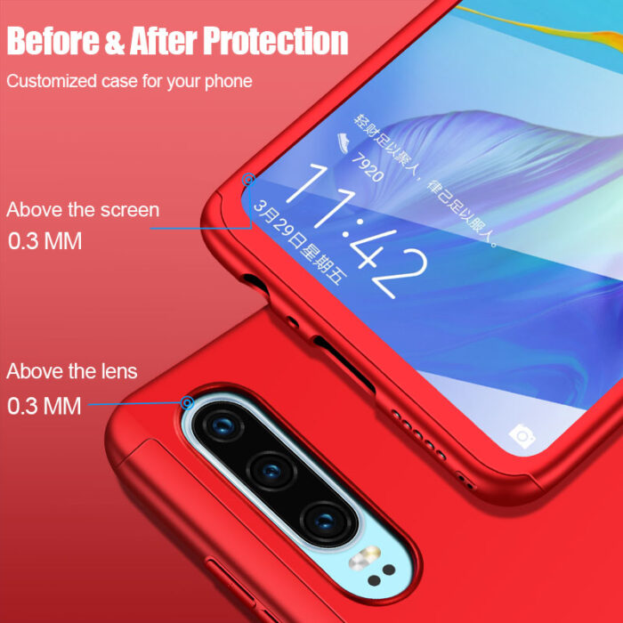 360 Full Cover Shockproof Case For Huawei P30 P20 Lite P10 P40 Case For Huawei Mate 20 30 Pro P Smart Z 2019 2018 Nove 7 SE Case – Bild 5