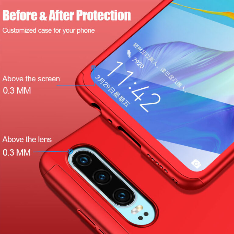 360 Full Cover Shockproof Case For Huawei P30 P20 Lite P10 P40 Case For Huawei Mate 20 30 Pro P Smart Z 2019 2018 Nove 7 SE Case – Bild 5