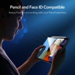 ESR Tempered Glass for iPad Pro 11 12.9 2021/2020/2018 HD Ultra Clear Glass Anti Blue-Light Screen Protector for iPad Pro 2021 – Bild 5