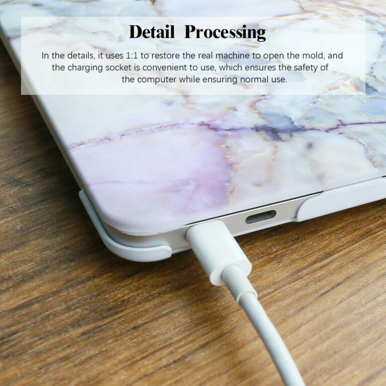 Laptop Case For Macbook Pro 13 Case M1 2020 For Macbook Air 13 Case Marble Hard Shell For Macbook Pro 16 15 12 14 – Bild 5