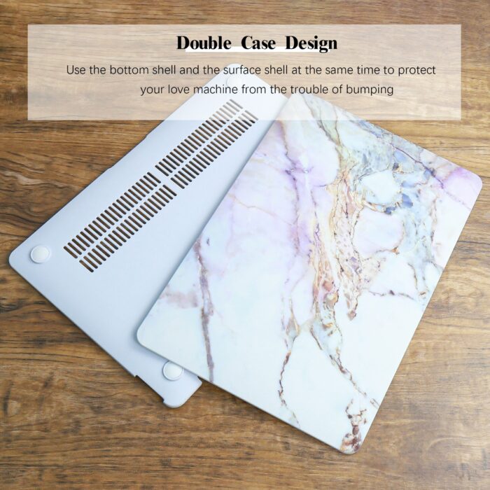 Laptop Case For Macbook Pro 13 Case M1 2020 For Macbook Air 13 Case Marble Hard Shell For Macbook Pro 16 15 12 14 – Bild 4