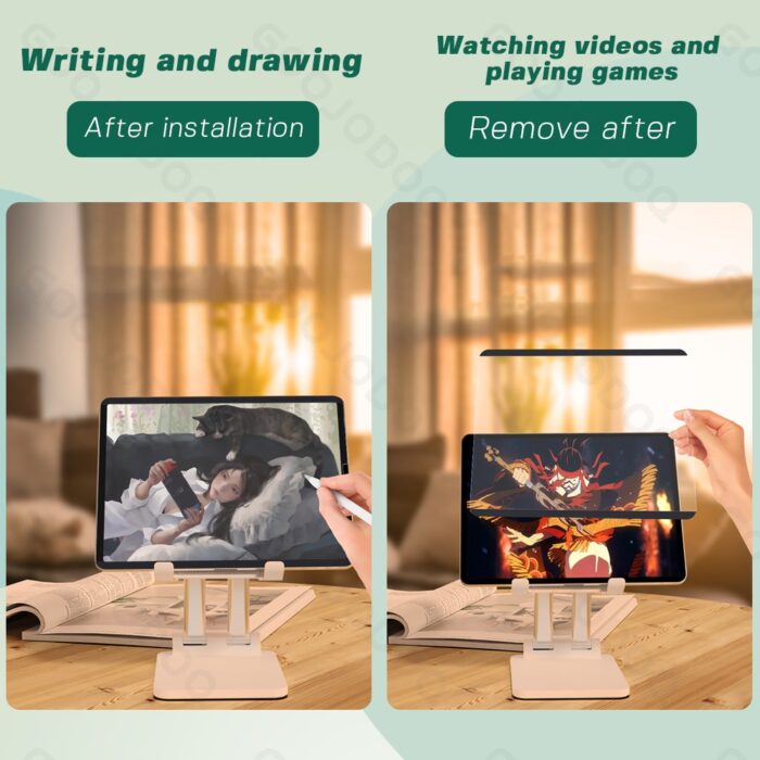 Reusable Removable Paper Film for iPad 12 9 2021 Pro 11 Air 4 10.9 10.2 7th 8th Air 3 10.5 mini 6 – Bild 3