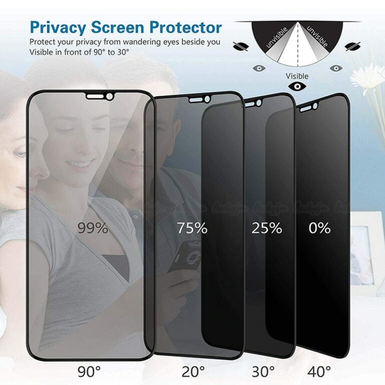 9H Glare Peeping Anti Spy Protective Glass on the For iPhone 7 X XR XS 11 Pro Max screen protector For iPhone 7 8 6 6S Plus – Bild 5