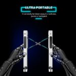 Laptop Ständer Tragbarer Laptopständer Notebook Halterung Laptophalter (Schwarz) – Bild 4