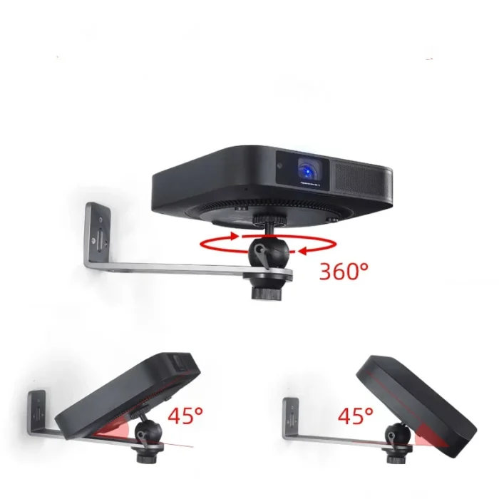 Projector Bracket adjustable Universal Wall Mount Bracket Projector Wall Mount suitable for XGIMI Z4/Z6X/h3S,JMGO J10/G9/O1 – Bild 2