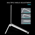 Laptop Ständer Tragbarer Laptopständer Notebook Halterung Laptophalter (Schwarz) – Bild 5