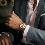 Echtes Leder Automatik Mechanische Armbanduhr Männer Edelstahl Kalender Uhr – Bild 5