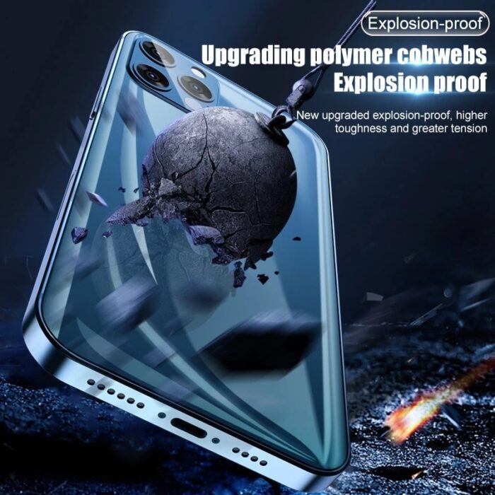 3 in 1 Hydrogel Film Screen Protector For iPhone 11 12 13 Pro Max X XR XS Max 7 8 Plus 12 Mini SE2020 Camera Lens Tempered Glass – Bild 4