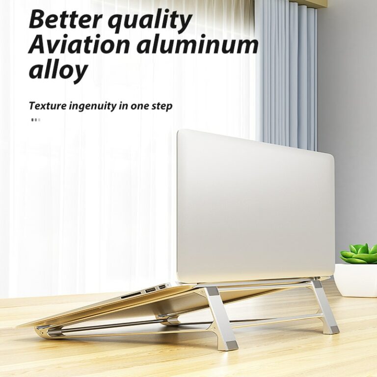 3 in 1 One-piece bracket Multi-function Laptop Stand Portable Aluminum Stands For Laptop Macbook Tablet Ergonomic desgin – Bild 4