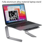 Aluminum Laptop Stand Adjustable Portable Notebook Support Riser Cooling Bracket Holder For Macbook Pro iPad Air Computer Tablet – Bild 5