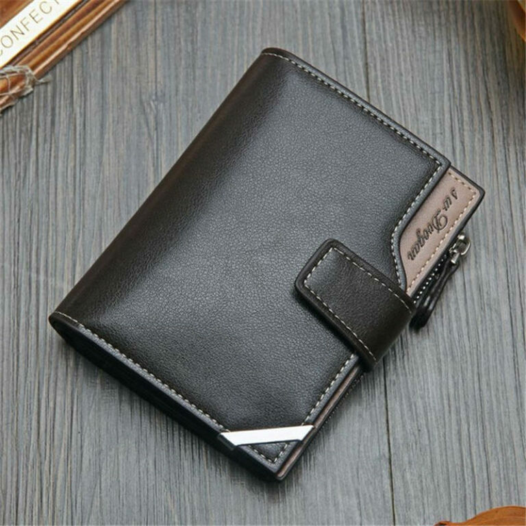 Vintage Men Wallet Multi-Card Bit Retro Card Holder Clutch Wallets Purses First Layer – Bild 6