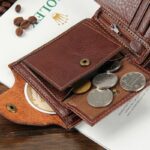 High Quality Short Men's Wallet With Coin Pocket Qualitty Guarantee Leather Purse For Male Restor Card Holder – Bild 4