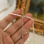 ASHIQI 2-3mm Mini Natural Freshwater Pearl Necklace 925 Sterling Silver Fashion Jewelry for Women – Bild 6