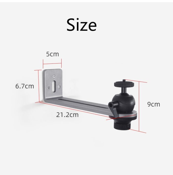 Projector Bracket adjustable Universal Wall Mount Bracket Projector Wall Mount suitable for XGIMI Z4/Z6X/h3S,JMGO J10/G9/O1 – Bild 5