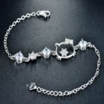 cat shape Bracelet for Women 2 colors choice Jewelry Fashionable Lovely Cute Student gift – Bild 2