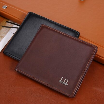 Upscale Upgrade Thin Mini Wallet Men Women Business Small Wallets Coin Purse Credit Card Holder Wallets