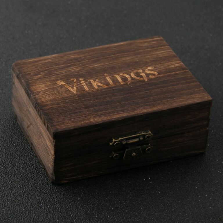 Hbeaab5b50d184614ae699917c1a9546ej.jpg Edelstahl Silber Königs Kette Thors Hammer Vikinger Halskette Geschenk Box – Bild 6