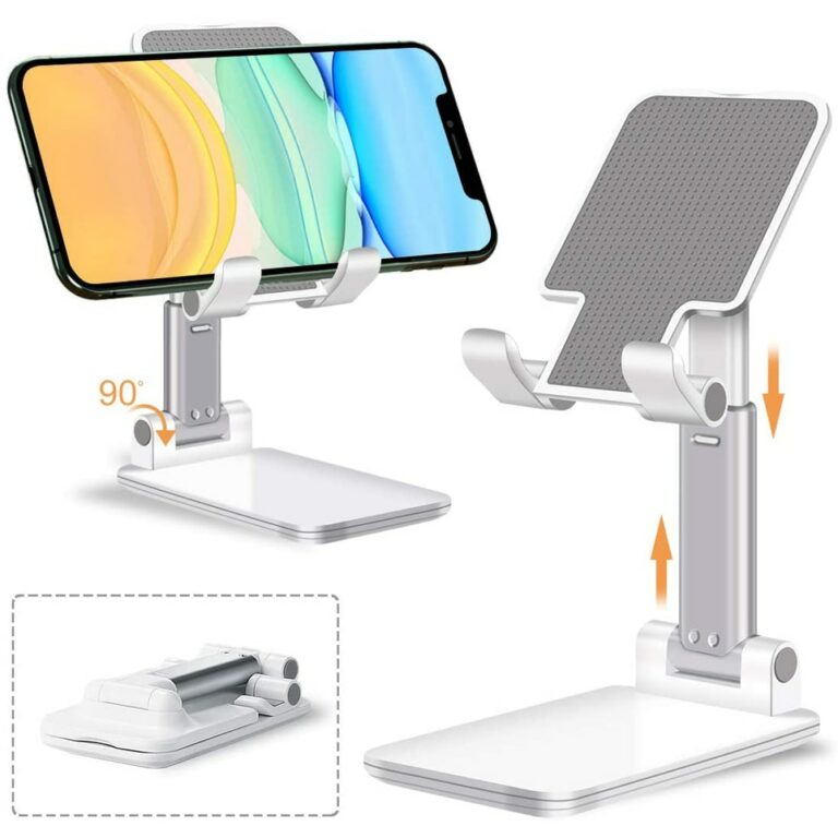 Tablet Holder Adjustable Cell Phone Stand Mobile Phone Holder Foldable Extend Support For iPhone 7 8 X XS iPad Xiaomi mi – Bild 1