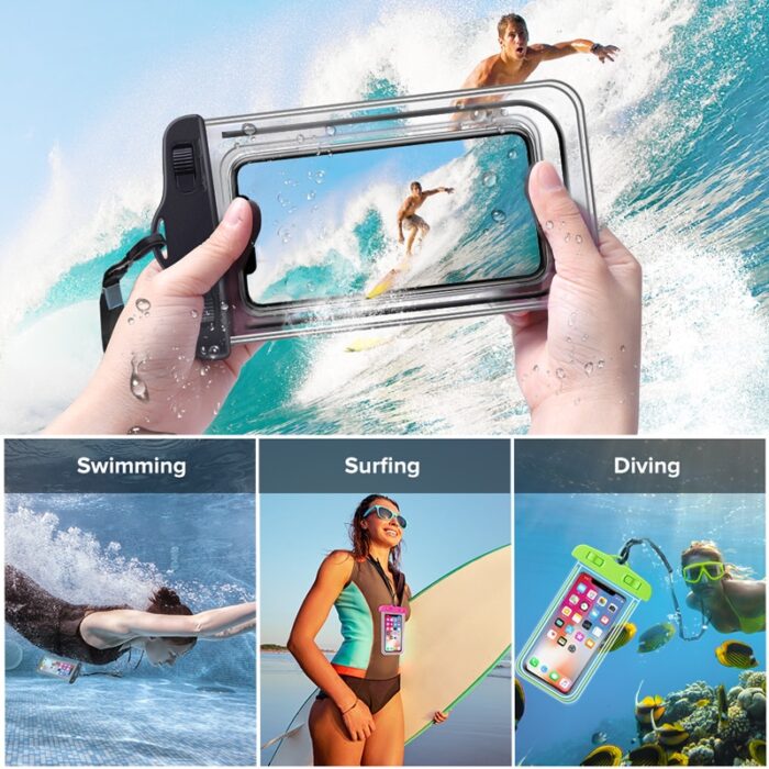 Universal Waterproof Phone Case PVC Mobile Cover Water Proof Bag For Samsung iPhone 12 11 Pro Max 8 7 Huawei Xiaomi Redmi – Bild 6