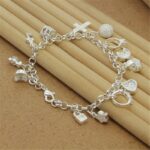 High Quality Bracelet With Multiple Pendant Jewelry Gift Zircon Bracelets For Women'S Party Charm – Bild 3