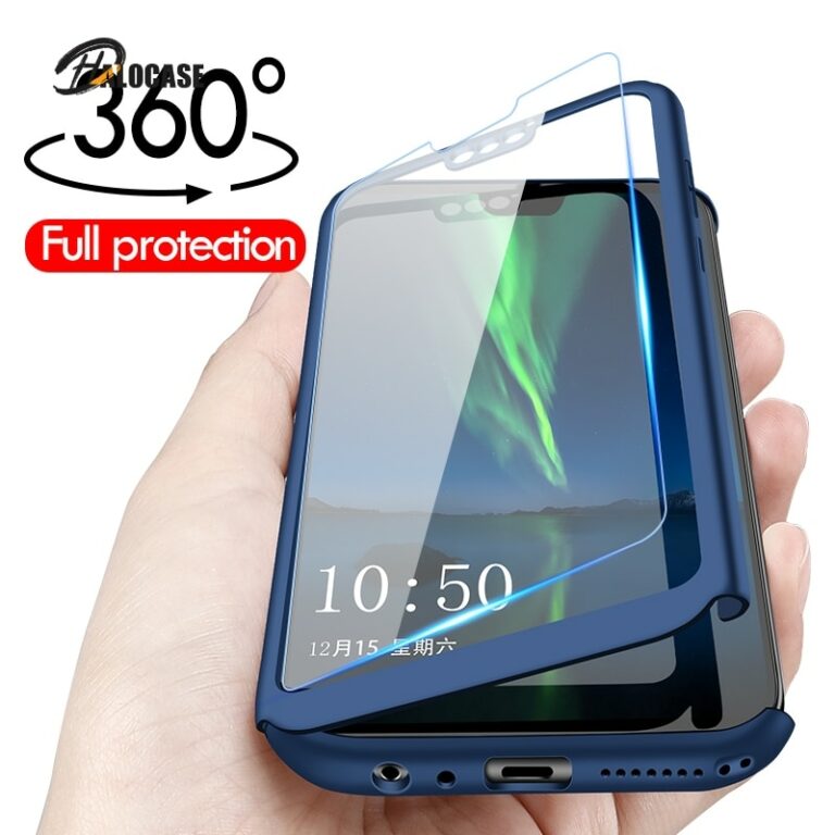 Hfbb3a6fe5dc74229bdb3d7763f7a39b5s.jpg 360 Full Cover Shockproof Case For Huawei P30 P20 Lite P10 P40 Case For Huawei Mate 20 30 Pro P Smart Z 2019 2018 Nove 7 SE Case – Bild 1