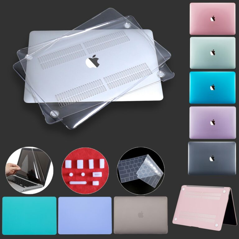 S0b2f1dbfa58645b69cc51e88366ab207l.jpg Laptop Case For MacBook Pro 13 Case 2020 M1 A2338 Funda Pro 16 Case 11 12 15 accessories Touch ID Coque For Macbook Air 13 A2337 – Bild 1