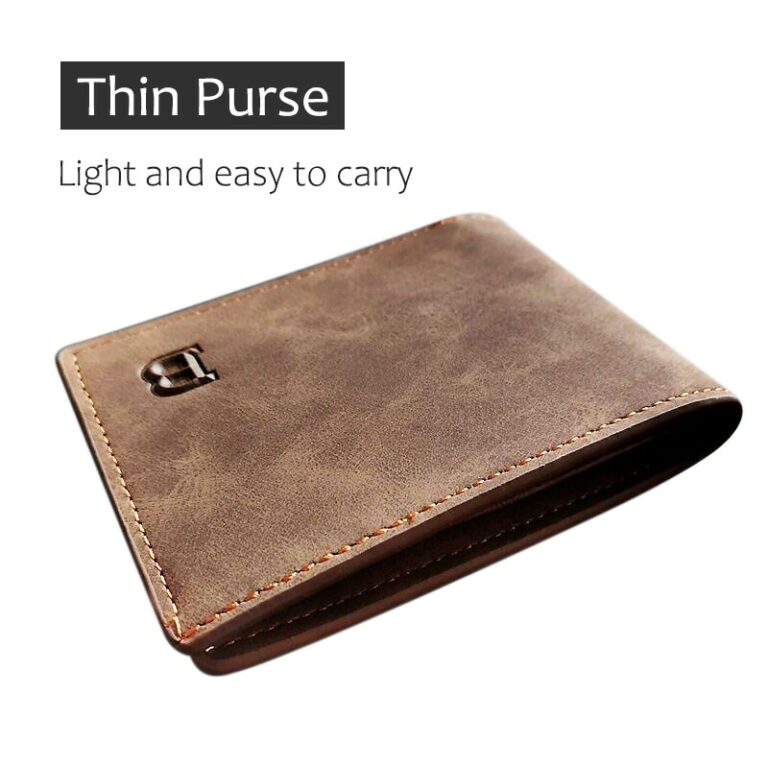New Men Wallets Small Money Purses Wallets New Design Dollar Price Top Men Thin Wallet With Coin Bag Zipper Wallet – Bild 4