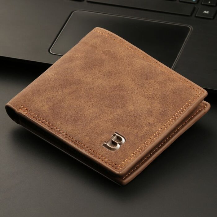 New Men Wallets Small Money Purses Wallets New Design Dollar Price Top Men Thin Wallet With Coin Bag Zipper Wallet – Bild 3