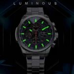 Herren Uhr Wasserdicht Mechanische Armbanduhr Edelstahl Band Uhr Datum Anzeige – Bild 5