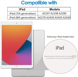 Tempered Glass Screen Protector Cover for Apple IPad 2020 8th 10.2 Inch Tempered Film HD 2Pcs – Bild 2