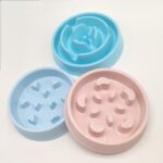 Anti Schling Slow Feeder Napf Hund Katze Futter Schalen Welpen Verlangsamen Essen – Bild 2