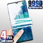 4Pcs Hydrogel Film Screen Protector For Samsung Galaxy S20 FE S10 S21 S9 S8 Plus A51 A71 A50 A12 A32 A52 A72 A21S A31 Not Glass