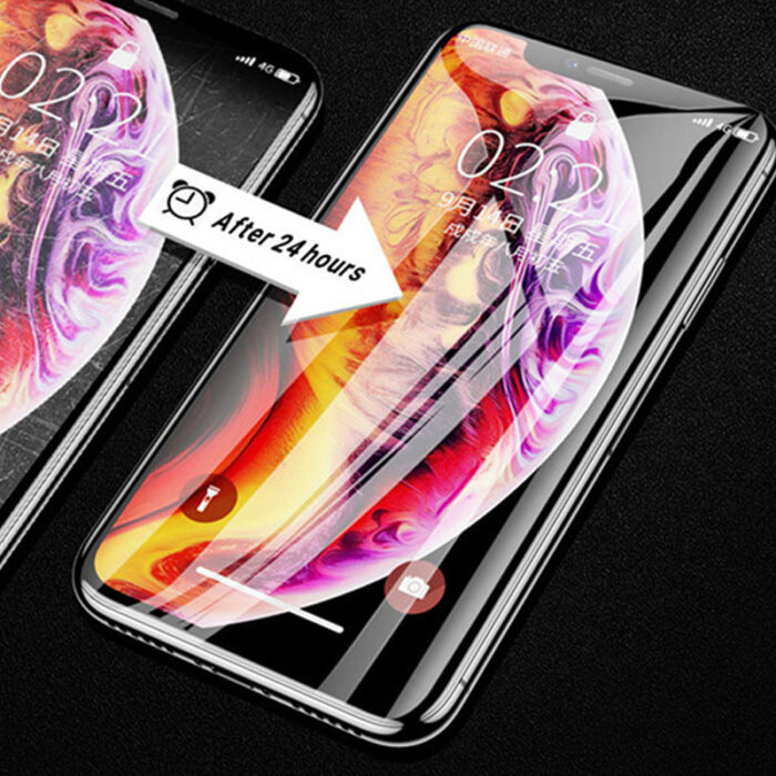 3PCS Full Cover Hydrogel Film On the Screen Protector For iPhone 7 8 6 6s Plus Screen Protector On iPhone X XR XS MAX 11 12 Pro – Bild 5