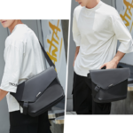 HK Herren Umhängetasche Große Kapazität von 13,3 Zoll Computer Hochwertiges wasserdichtes Paket von Travel Fashion Men Crossbody Bag – Bild 6