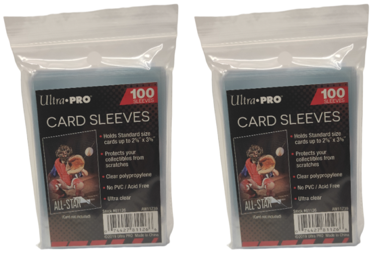 57.png Ultra Pro Sleeves Kartenhüllen 2x100 Penny  Standard TCG Pokemon Yugioh PVC Free – Bild 1