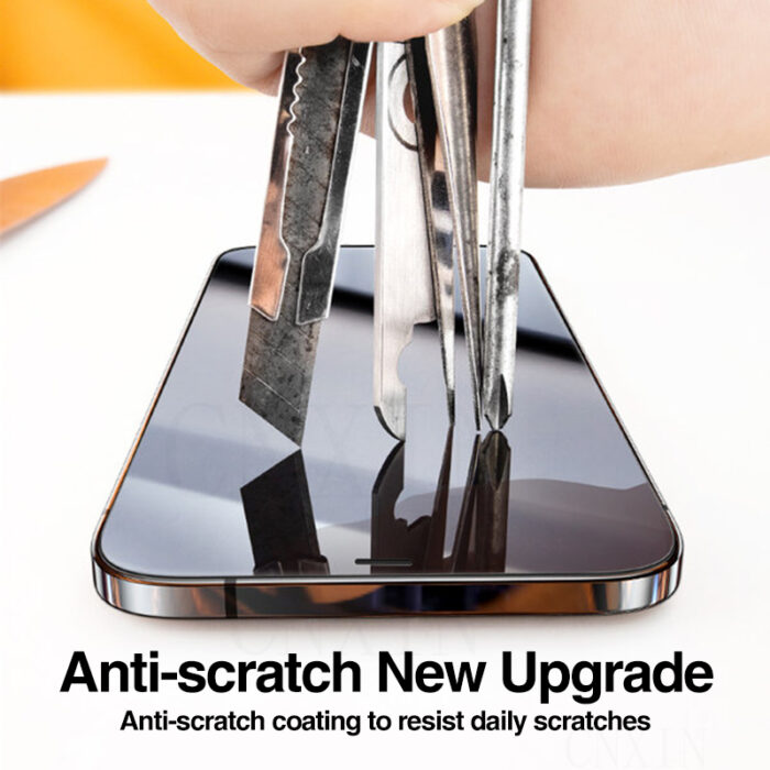 4PCS Full Cover Glass on the For iPhone 11 12 X XS Max XR Tempered Glass For iPhone 7 8 6 Plus 5 SE 11 12 Pro Screen Protector – Bild 6