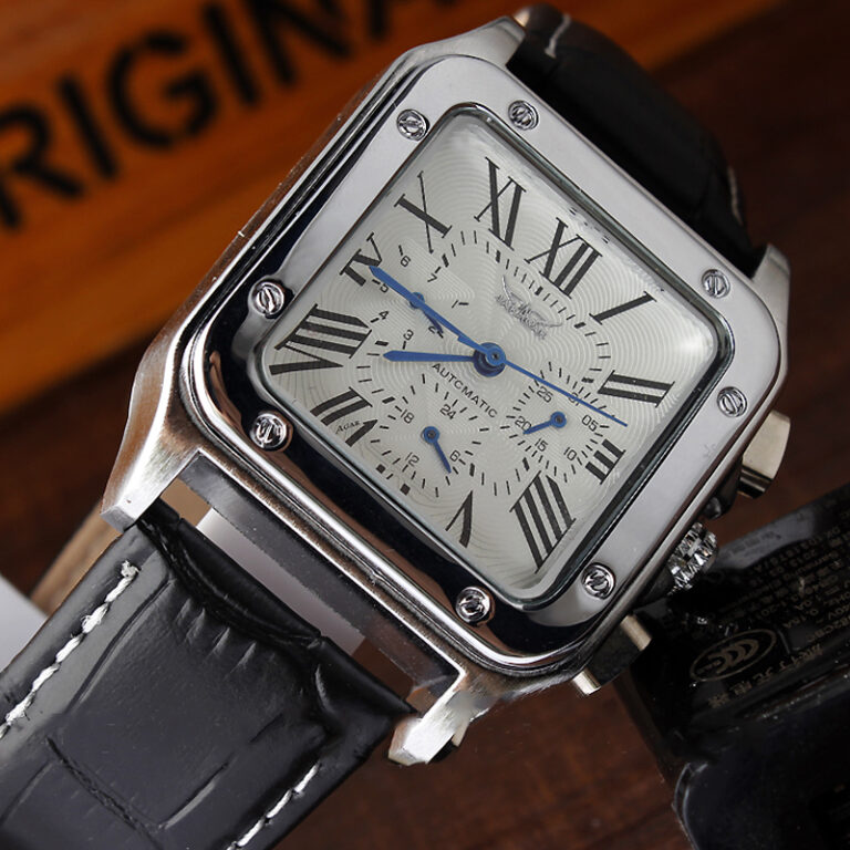 H5d0789b199154c8a83b39ffcd494d5cbX.jpg Luxus Automatische Mechanische Selbst-Wickel Männer Uhr Platz Fall Kalender Display Römischen Ziffern Lederband Armbanduhr Geschenke – Bild 1