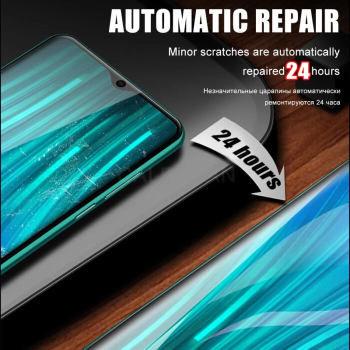 9999D Hydrogel Film For Xiaomi Redmi Note 10 9S 9 8 7 Pro 9A 8A Note 10 Pro Screen Protector mi 10T 9T Poco X3 M3 Pro Not Glass – Bild 3