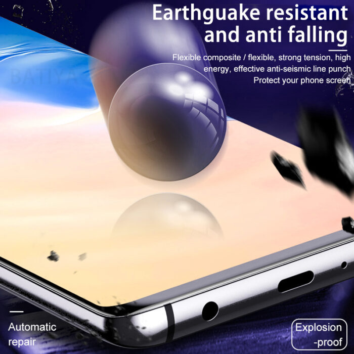 3Pcs Hydrogel Film Bildschirm Schutz Screen Protector Samsung Galaxy S10 S20 S9 S8 Plus S7 S6 Rand Für Note 20 8 9 10 – Bild 5