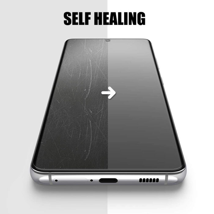 4 Pack Galaxy S20 Plus Screen Protector TPU for Samsung S7 edge S8 9 10 S21 FE Note 20 Ultra 5G Hydrogel Front Back Film sheild – Bild 5