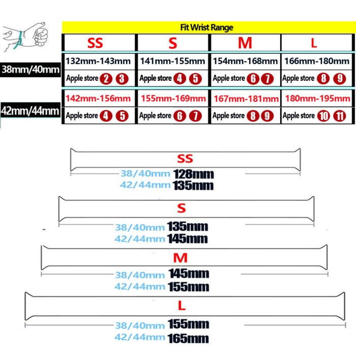 Braided Solo Loop Band For Apple Watch strap 44mm 40mm 42mm 38mm Elastic Nylon bracelet+PC Case iWatch series 6 5 4 3 se strap – Bild 2