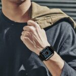 Braided Solo Loop Band For Apple Watch strap 44mm 40mm 42mm 38mm Elastic Nylon bracelet+PC Case iWatch series 6 5 4 3 se strap – Bild 5