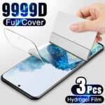3Pcs Hydrogel Film Bildschirm Schutz Screen Protector Samsung Galaxy S10 S20 S9 S8 Plus S7 S6 Rand Für Note 20 8 9 10